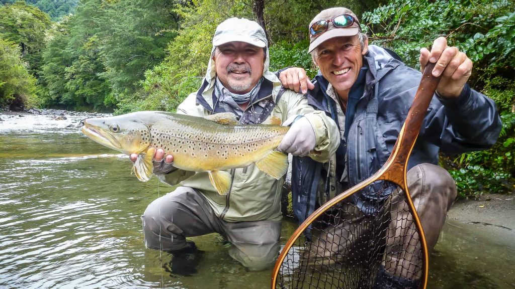 fly fishing Karamea river