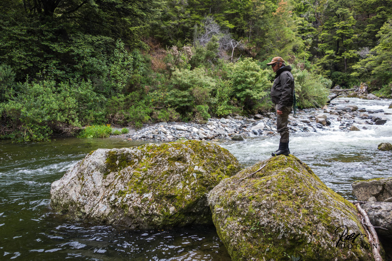 Fly Fishing in South Island owen river